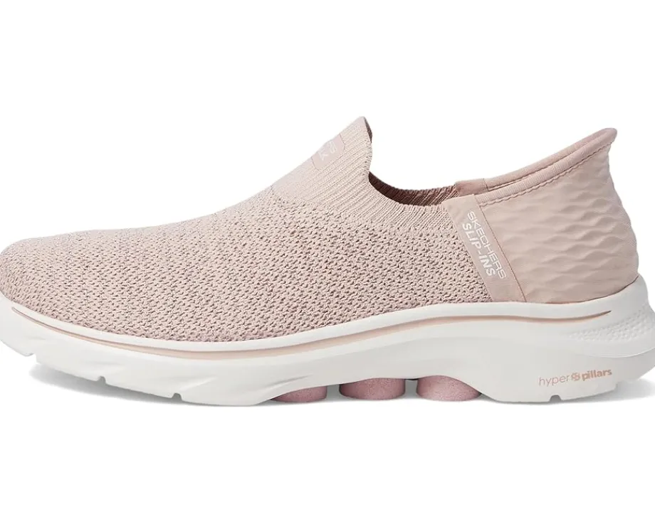 Sneakers|Sneakers|SKECHERS Performance Go Walk 7 Springtime Hands Free Slip-Ins Light Pink