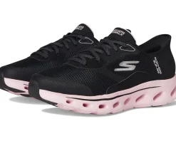 SKECHERS Performance Go Walk Glide Step 2.0 Belah Hands Free Slip-Ins Black/Pink