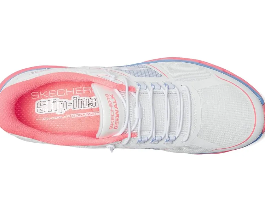 Sneakers|Sneakers|SKECHERS Performance Go Walk Glide Step 2.0 Elektra Hands Free Slip-Ins White/Multi