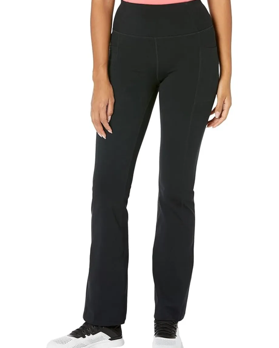 Activewear|SKECHERS Go Walk High Waisted Evolution Flare Pant II Bold Black