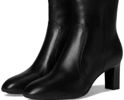 Boots|Boots|Cole Haan Grand Ambition 2.0 Alainne Booties Black Leather/Black Stack