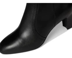 Boots|Boots|Cole Haan Grand Ambition 2.0 Alainne Booties Black Leather/Black Stack