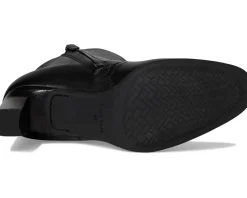 Boots|Boots|Cole Haan Grand Ambition 2.0 Alainne Booties Black Leather/Black Stack