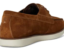 Cole Haan Grand 4-Eye Loafers Spiced Brown Suede/Silver Birch