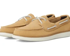 Cole Haan Boat Shoes<Grandpro Windward Boat Shoe Biscuit Suede/Silver Birch/Ivory