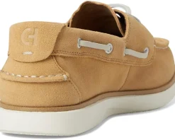 Cole Haan Boat Shoes<Grandpro Windward Boat Shoe Biscuit Suede/Silver Birch/Ivory