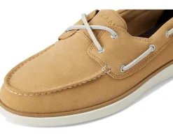 Cole Haan Boat Shoes<Grandpro Windward Boat Shoe Biscuit Suede/Silver Birch/Ivory
