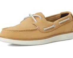 Cole Haan Boat Shoes<Grandpro Windward Boat Shoe Biscuit Suede/Silver Birch/Ivory