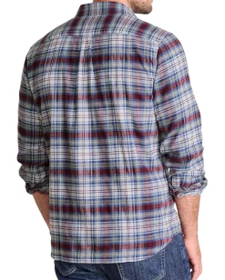 Vineyard Vines Activewear<Great Point Plaid Vineyard Flannel Shirt Crimson