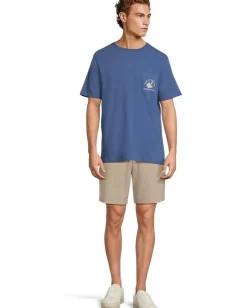Vineyard Vines Activewear|T-Shirts<Hair Of The Dog Short Sleeve Pocket Tee Moonshine