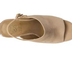 Heels|Sandals|Vince Camuto Haliza Peep Toe Block Heel Sandal Tortilla