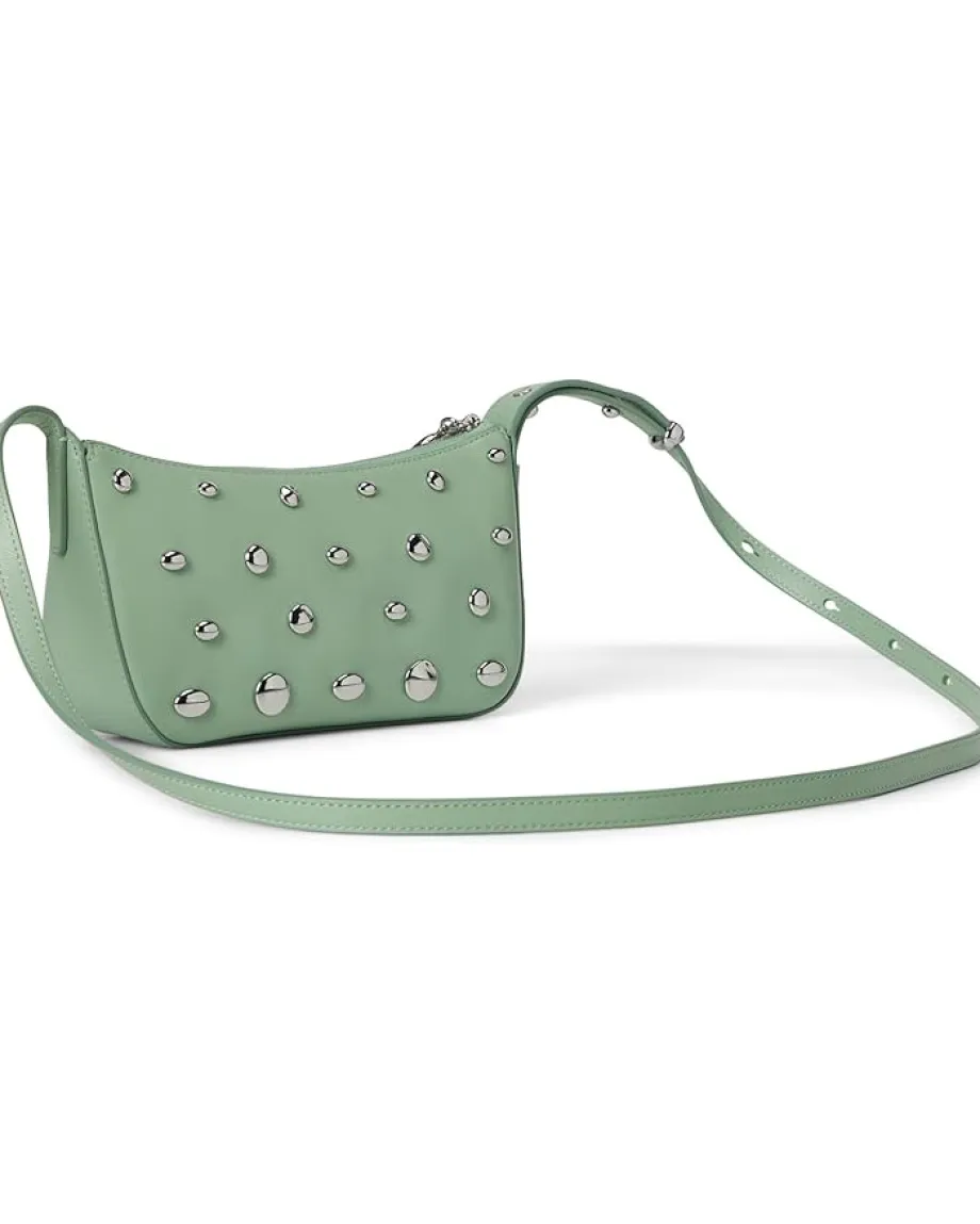 Women Kate Spade New York Halo Studded Fine Grain Leather Crossbody