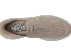 SKECHERS Performance Sneakers|Sneakers<Hands Free Slip-ins Go Walk Now - Sauntered Sneaker Taupe