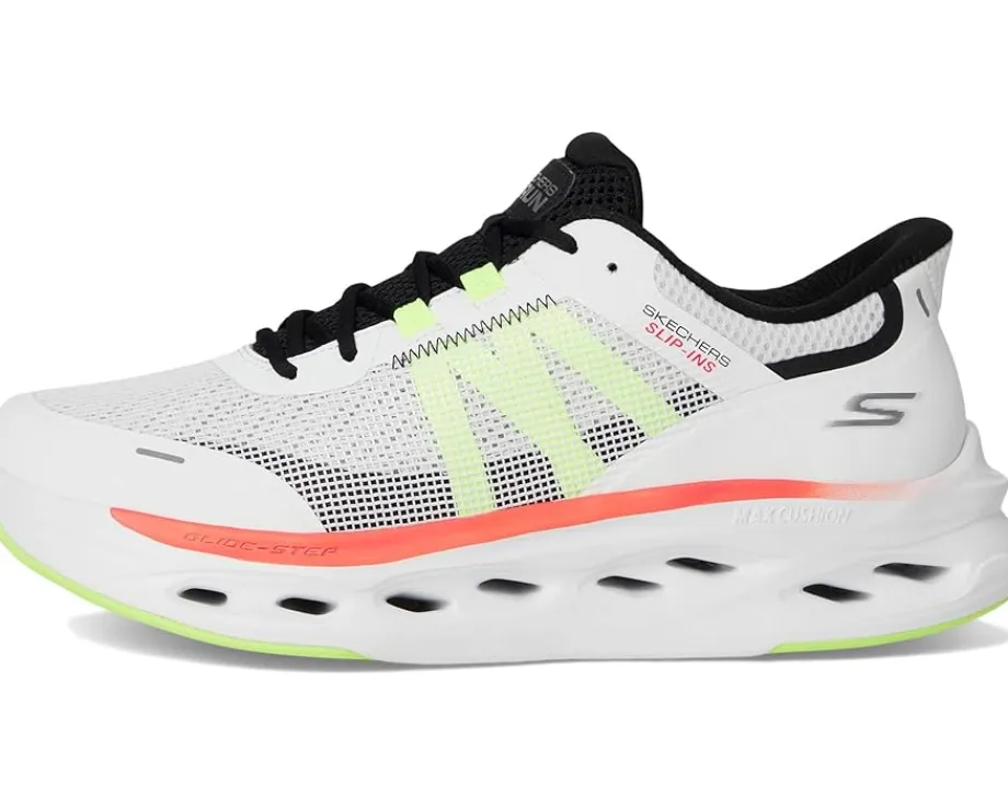 SKECHERS Hands Free Slip-ins Max Cushioning Glide-Step - Advert Sneaker White/Multi Outlet