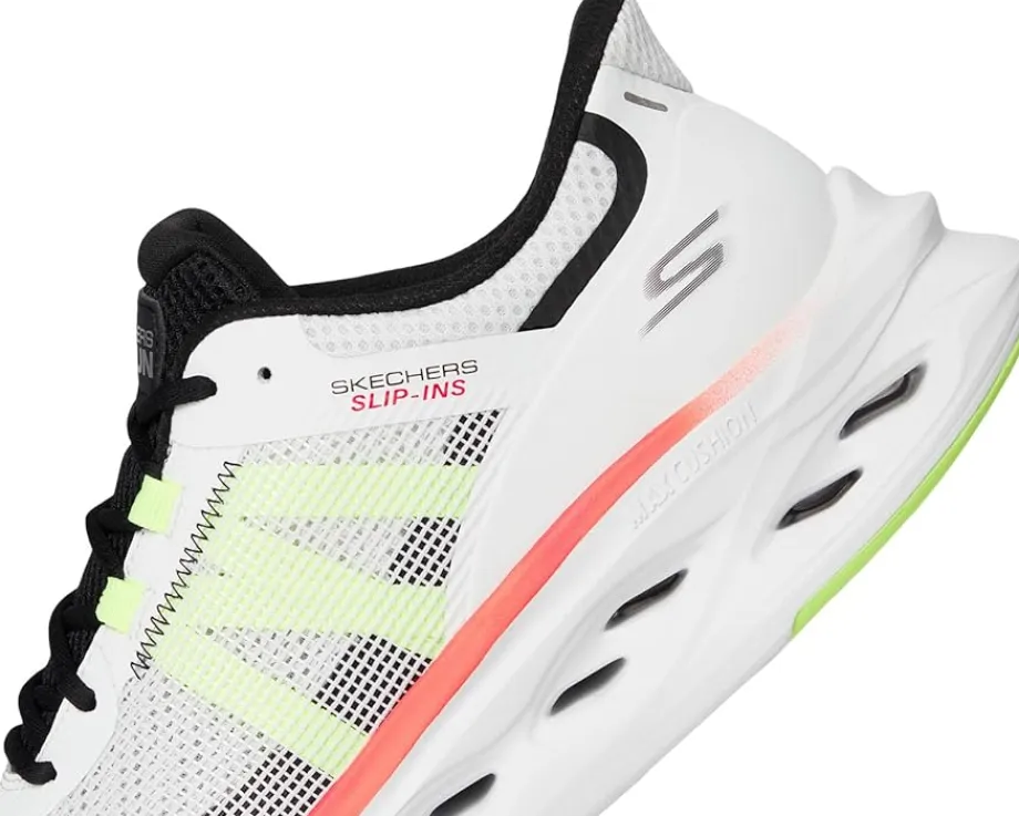 SKECHERS Hands Free Slip-ins Max Cushioning Glide-Step - Advert Sneaker White/Multi Outlet