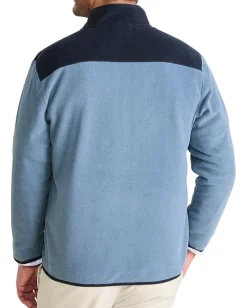 Vineyard Vines Activewear<Harbor Fleece Quarter-Snap Blue Mirage