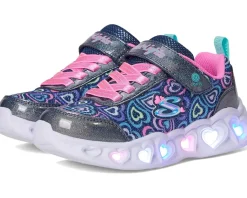 SKECHERS KIDS Heart Lights - Boogie Love 303257L (Little Kid/Big Kid) Navy/Multi Online