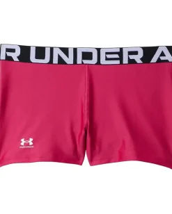 Under Armour Kids HeatGear Shorty (Big Kid) Shaded Fuchsia/White