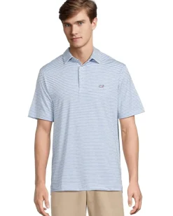 Vineyard Vines Heathered Winstead Sankaty Polo
