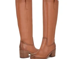 Boots|Boots|Nine West Hecee Dark Natural Leather