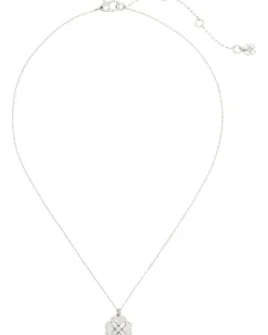 Kate Spade New York Jewelry|Jewelry<Heritage Bloom Mini Pendant Clear/Silver