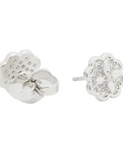 Kate Spade New York Jewelry|Jewelry<Heritage Bloom Mini Studs Clear/Silver