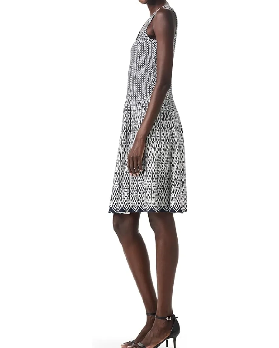 Dresses|Dresses|NIC+ZOE Heritage Twirl Dress Indigo Multi