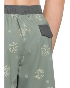 Activewear|Board Shorts|O'Neill Hermosa Elastic Waist Lined 17 Sage