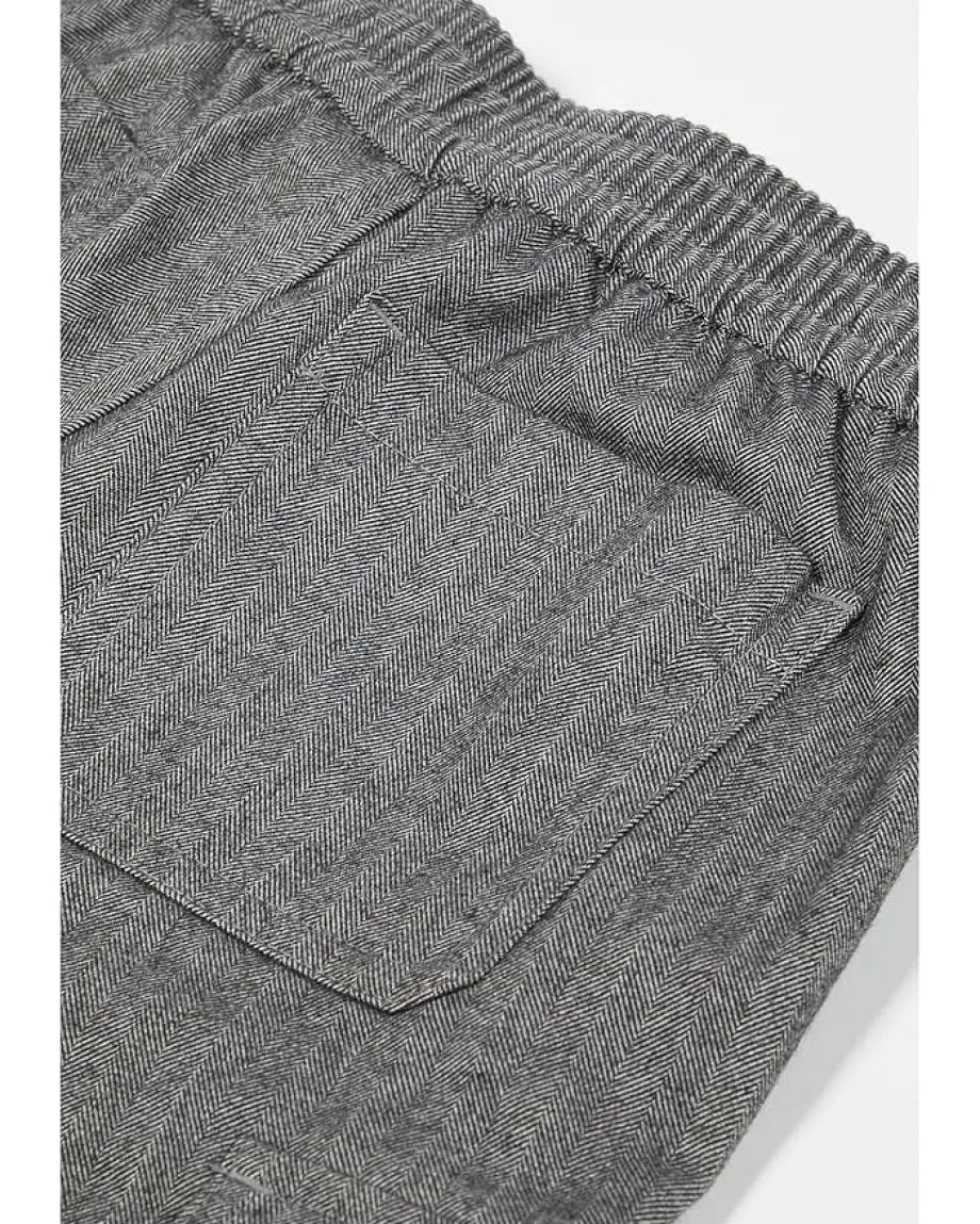 Clothing|Janie and Jack Herringbone Cargo Pants (Toddler/Little Kid/Big Kid) Gray
