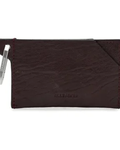 AllSaints Wallets & Accessories<Hex Grain Cardholder Port Red