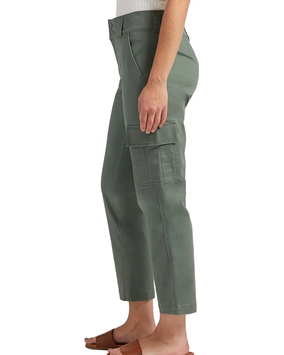 Jag Jeans High-Rise Cargo Sage Outlet
