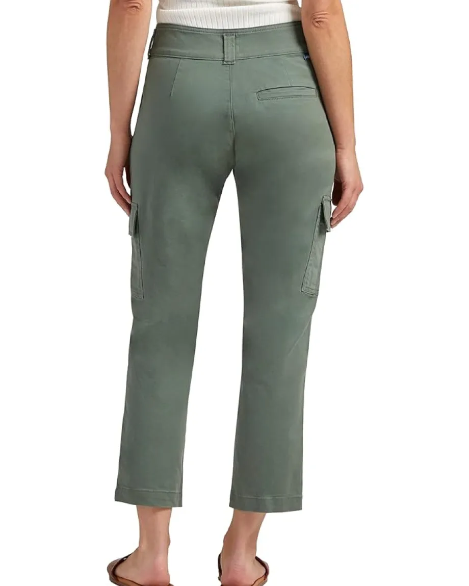 Jag Jeans High-Rise Cargo Sage Outlet