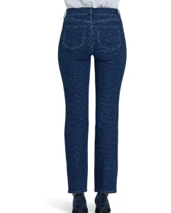 Women NYDJ High-rise Marilyn Straight Jeans