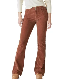 Lucky Brand Jeans<High-Rise Stevie Flare in Hot Coca Hot Cocoa