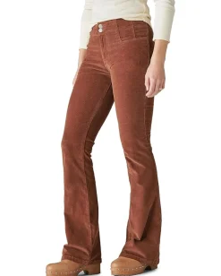 Lucky Brand Jeans<High-Rise Stevie Flare in Hot Coca Hot Cocoa