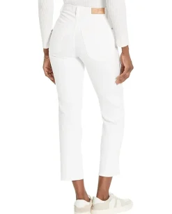 7 For All Mankind High-Waist Cropped Straight in Luxe Vintage Soleil Outlet