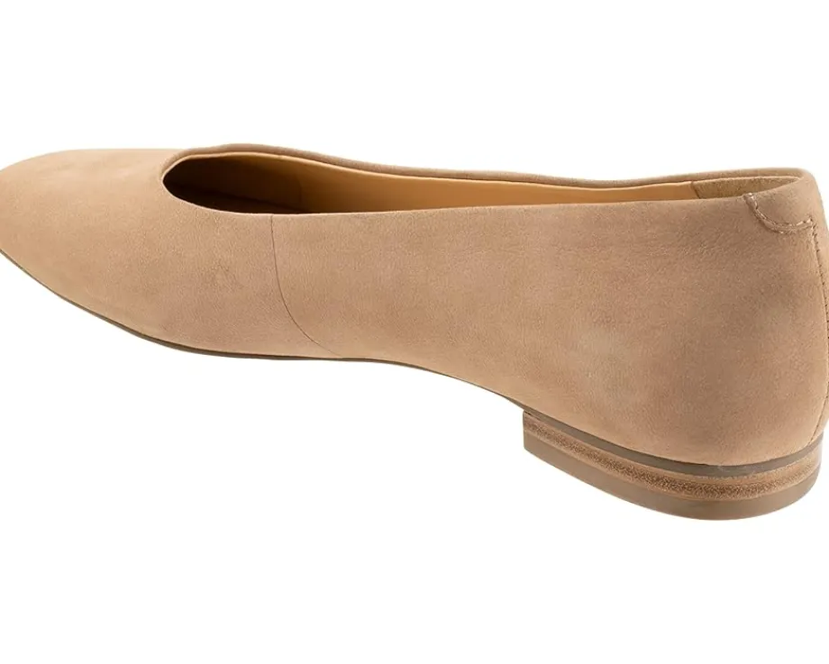 Flats|Trotters Honor Taupe Nubuck