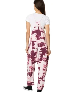 Activewear|FP Movement Hot Shot Onesie Printed Printed Palm Beach Pink