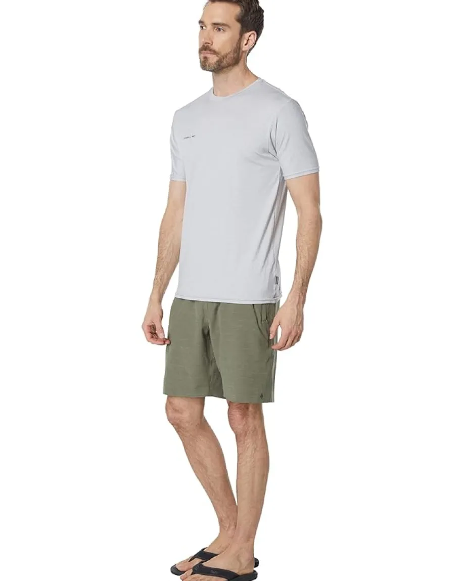 O'Neill Activewear|Swimwear<Hybrid Short Sleeve Surf Tee Overcast