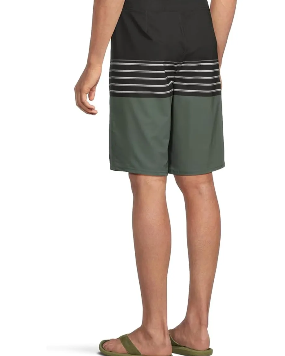 O'Neill Hyperfreak Heat Stripe 21 Boardshorts Dark Olive Online
