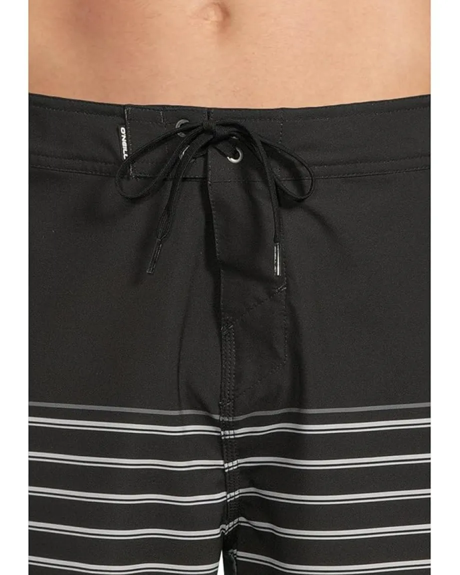 O'Neill Hyperfreak Heat Stripe 21 Boardshorts Dark Olive Online