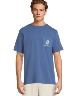 Activewear|T-Shirts|Vineyard Vines Icon Fill Mahi Short Sleeve Tee Moonshine