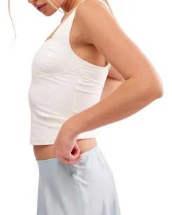 Free People Shirts & Tops|Shirts & Tops<Iconic Cami Ivory