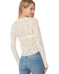 Free People Shirts & Tops|Shirts & Tops<In The Meadow Tee Natural