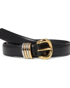 Accessories|Belts|Madewell Inez Belt: Mixed Metal True Black