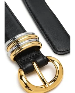 Accessories|Belts|Madewell Inez Belt: Mixed Metal True Black