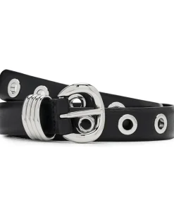 Madewell Accessories|Belts<Inez Eyelet Belt True Black