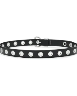 Madewell Accessories|Belts<Inez Eyelet Belt True Black