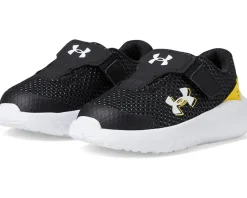 Under Armour Kids Shoes<Infant Surge 4 Alternate Closure (Toddler) Black/Taxi/White
