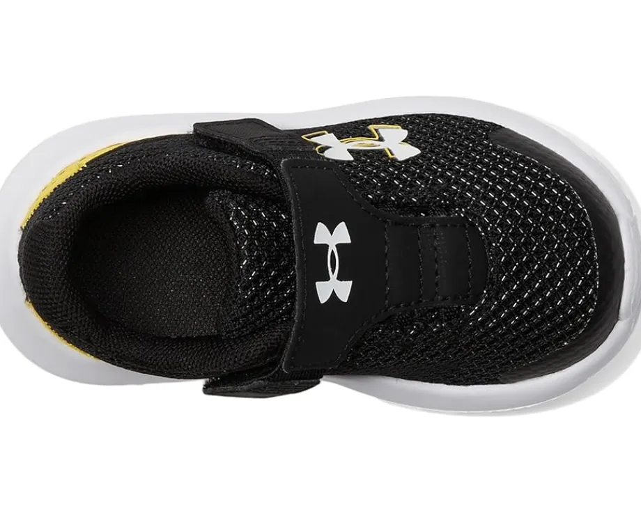 Under Armour Kids Shoes<Infant Surge 4 Alternate Closure (Toddler) Black/Taxi/White